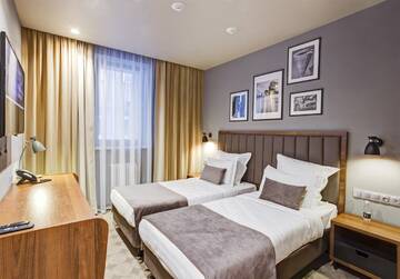 Двухместный номер с 1 кроватью или 2 отдельными кроватями в Отеле V Hotel Sadovaya